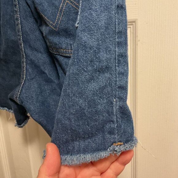 Vintage Vtg Wrangler jeans denim shorts sz. 31 - Picture 5 of 6